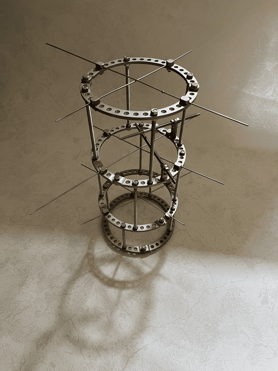 Апарат Ілізарова: Півкільце(1/2) ⌀ 150мм